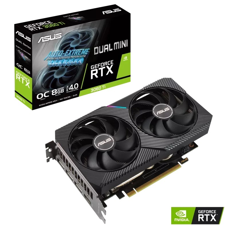 Placa de Vídeo RTX 3060 TI White OC Edition ASUS NVIDIA