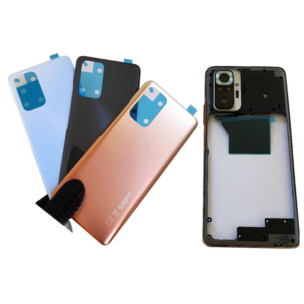 Moozy Minimalist Series Cover In Silicone Per Xiaomi Redmi Note 10 Pro / Pro Max - Nero, Custodia TPU Opaca Morbida