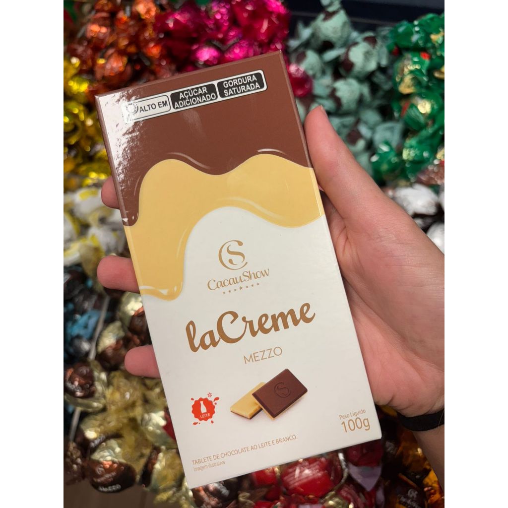 Tablete Chocolate Cacau Show Barra de Chocolate 100g 130g sabores a ...