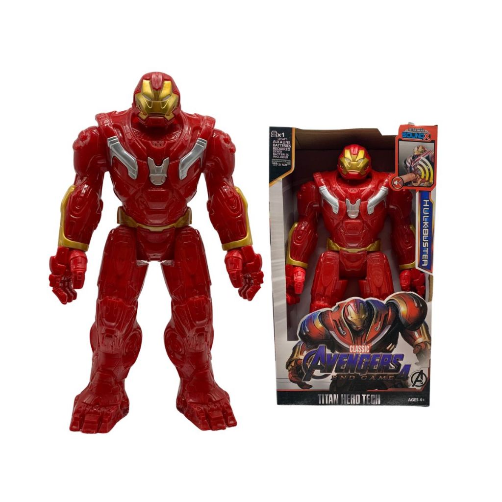 Boneco Hulkbuster Marvel - Armadura Hulk 30 cm | Shopee Brasil