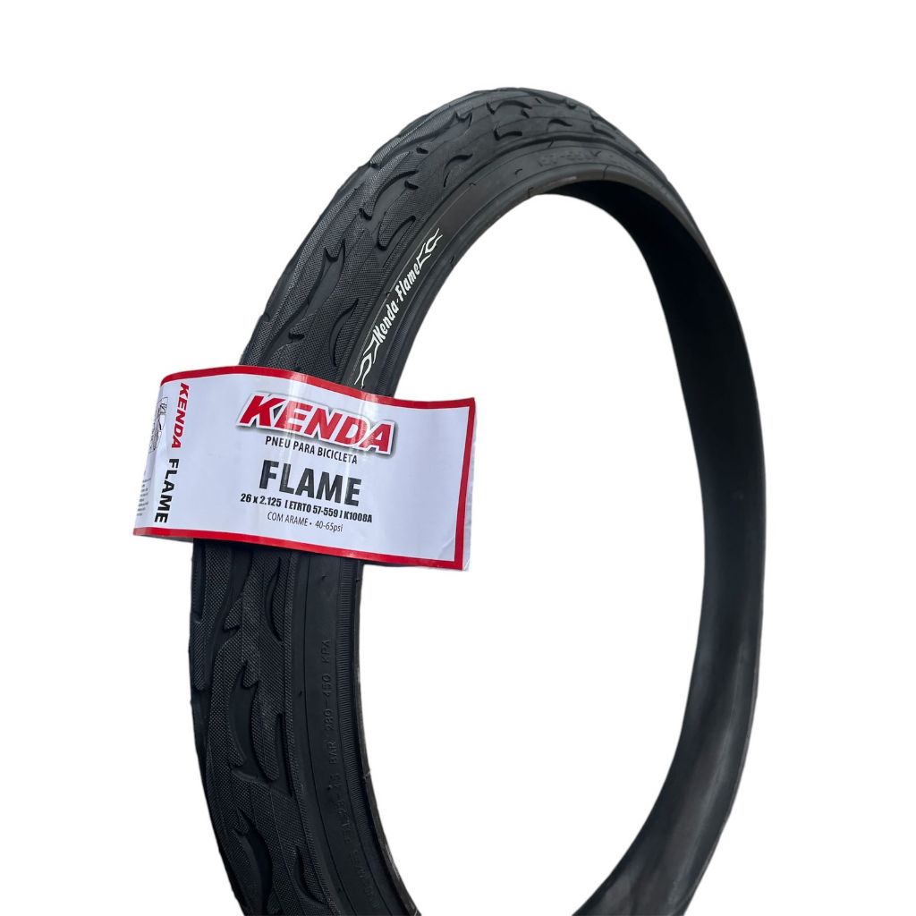 Pneu Kenda Flame Aro 26 X2.125 Original Grau (UNIDADE). | Shopee Brasil