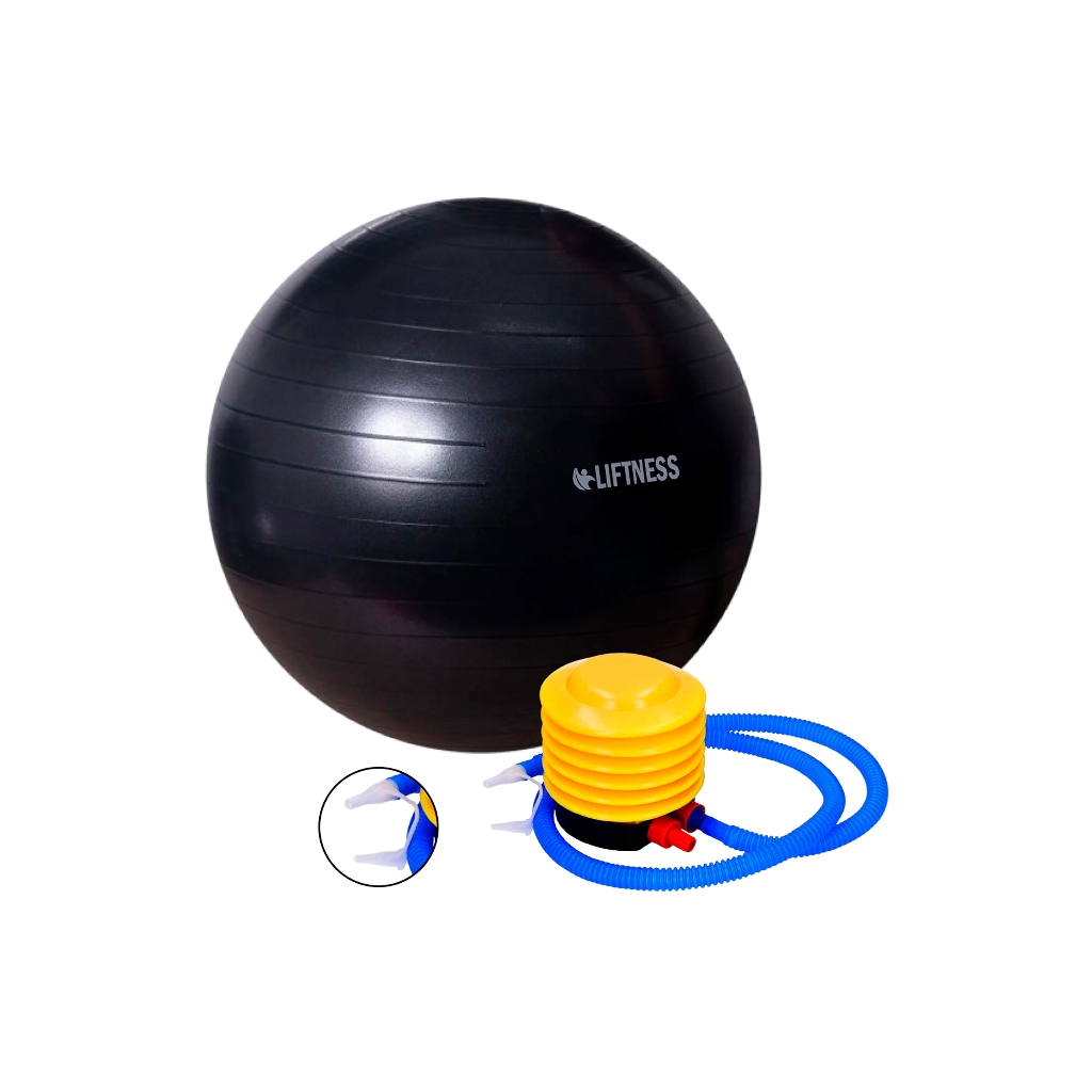 Bola de Ginástica Suíça Yoga Pilates 65cm Bola de Pilates Inflável