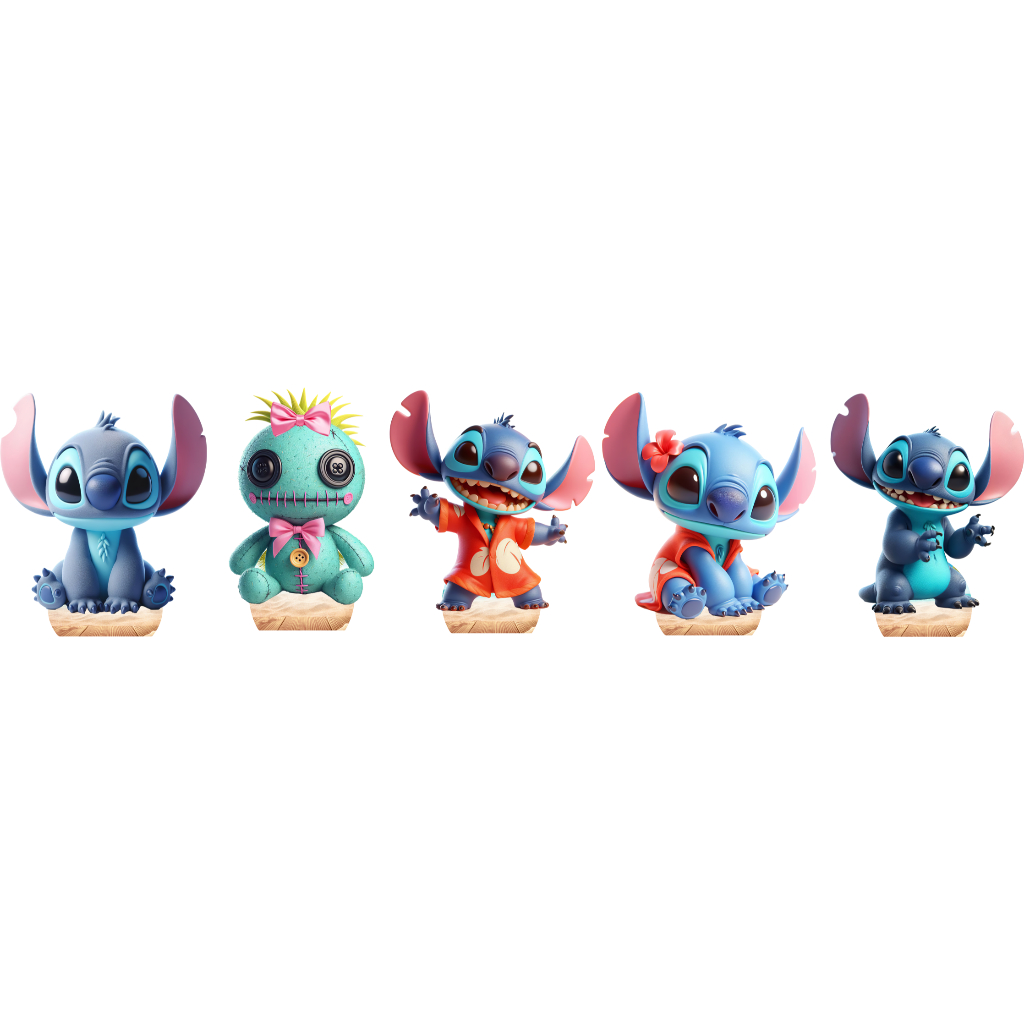 KIT DISPLAYS STICH DE MESA - FESTA E DECORAÇÃO