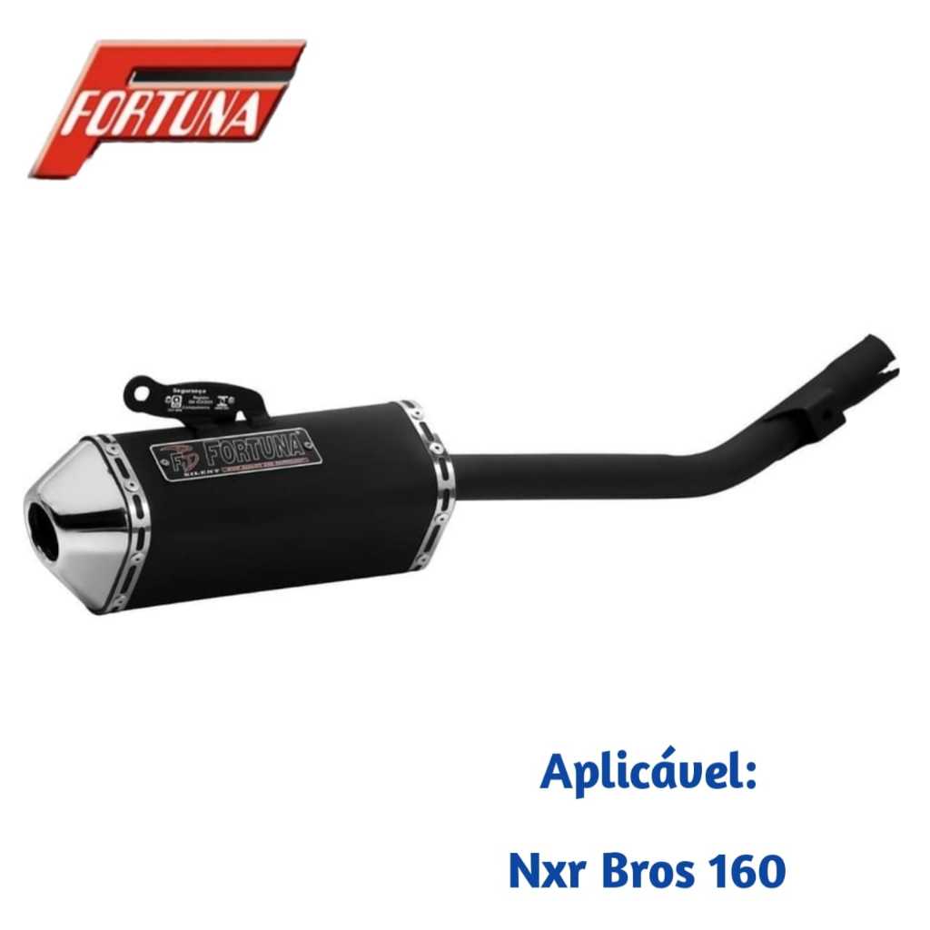 Bor Forrás Halós-Baja 2017 Escapamento Nxr Bros 160 Ano 2015 a 2024- Xre 190 Fortuna F1 Mini