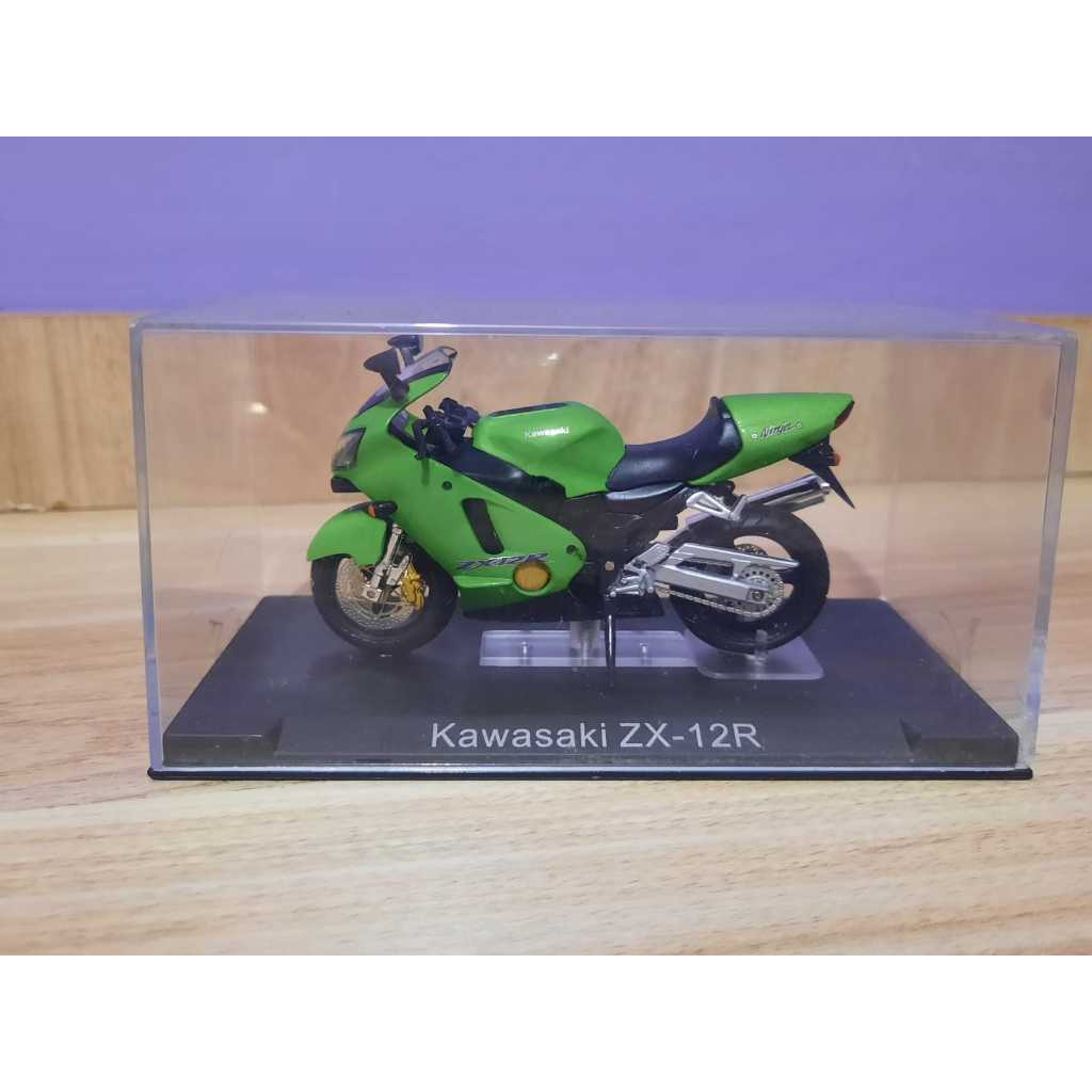 【高額売筋】 Moto Miniatura Collection DeAgostini 1:24 ZX-12R Kawasaki オートバイ・バイク