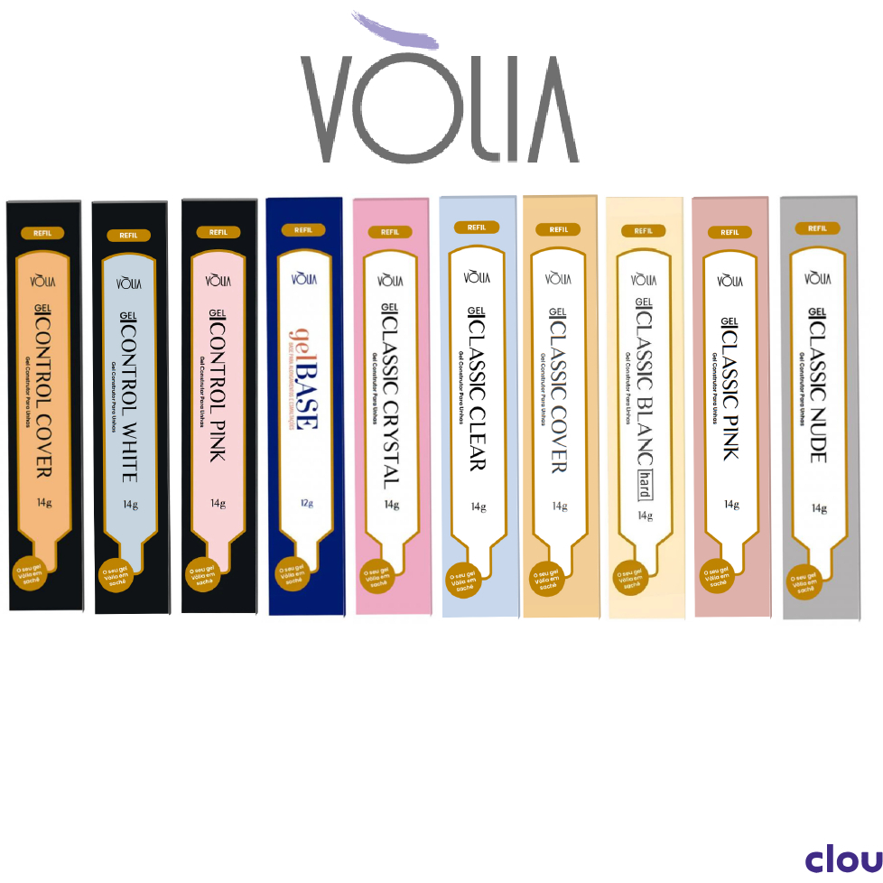 Volia Gel Sache Refil - Gel Alongamento de Unhas 14gr