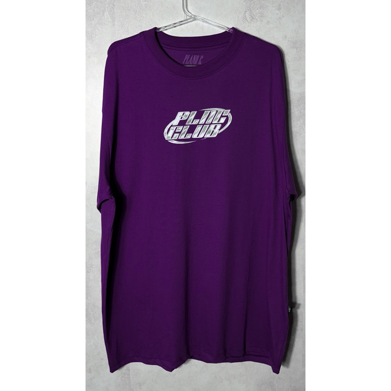Camiseta Oversized Plano C Original “Chroma” - Roxa