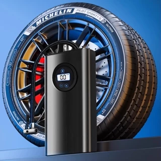 Carro Pneu Inflator Bomba De Ar Elétrica Mini Portátil Sem Fio Compressor Para Motocicleta Bicicleta em Oferta na Shopee
