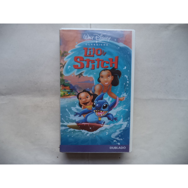 Fita Vhs Disney Lilo e Stitch Original Dublado