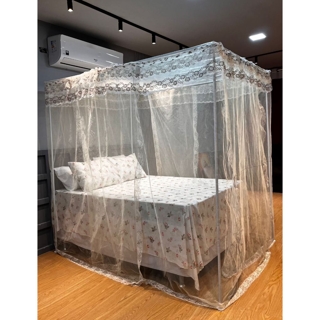Mosquiteiro de Armação Casal Palácio ( COMPLETO ) Queen Size - A ...
