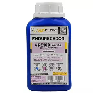 Endurecedor Para Resina Epóxi VRE100 335g Alta Transparência Adesão