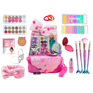 Maleta de maquiagem completa Infantil princesinha