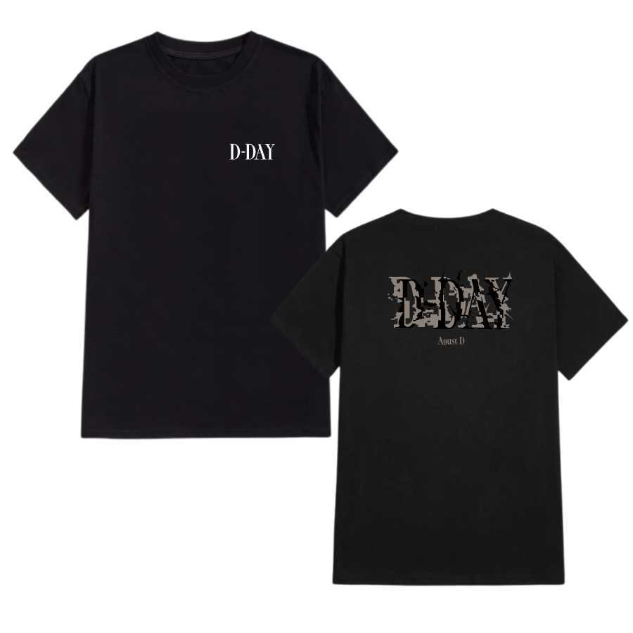 BTS SUGA AgustD TOUR D-DAY Tシャツ 黒 Mサイズ Camiseta Agust D | Min Yoongi | Suga | BTS | D-Day [Unissex