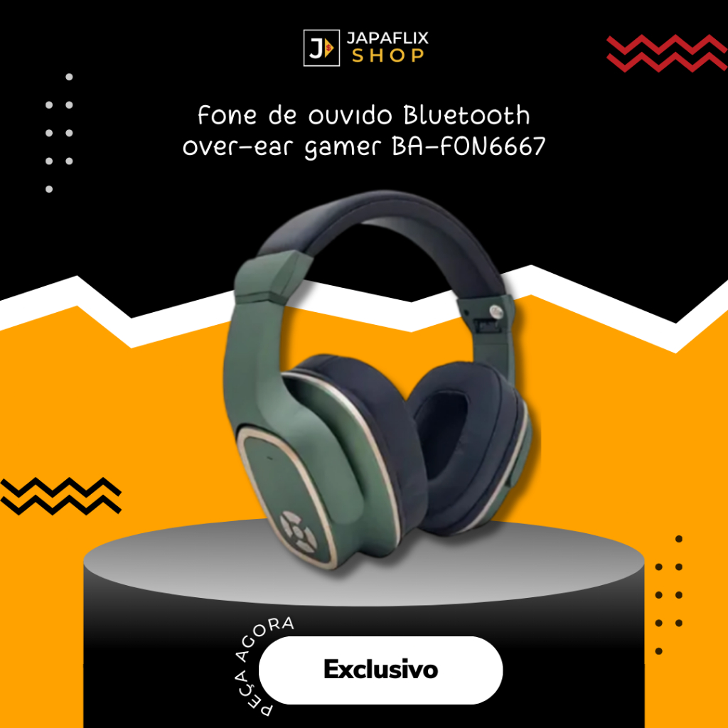 Fone De Ouvido Bluetooth Over Ear Gamer Shopee Brasil