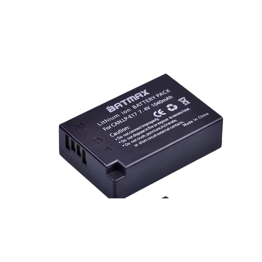 Carregador Bateria Canon LP-E17 - USB E Slot SD Duplo