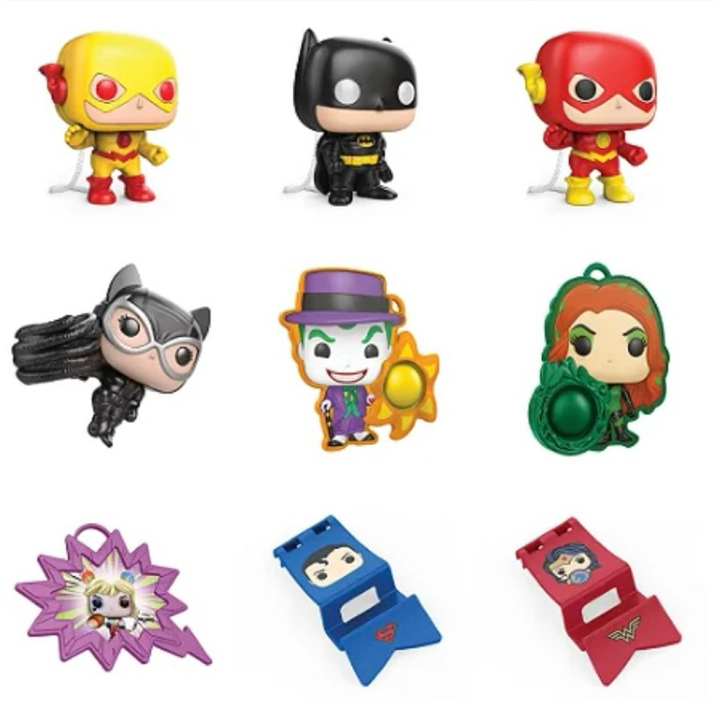 BRINQUEDOS KINDER JOY—-LIGA DA JUSTIÇA DC—-FUNKO🧸❤️ | Shopee Brasil