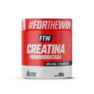 Creatina Pura Monohidratada 300g - FTW