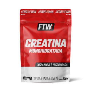Creatina Monohidratada Refil 500g Refil - FTW