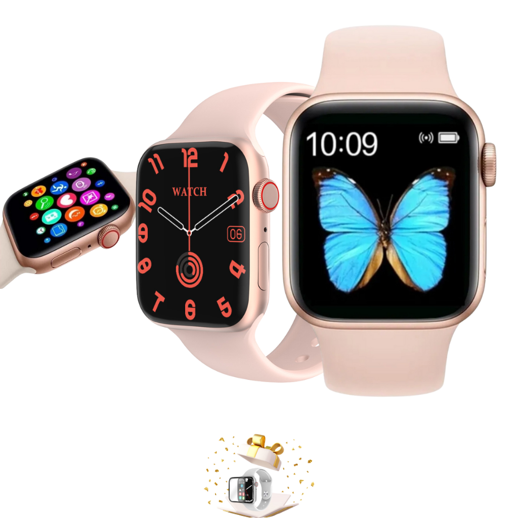 Relógio Digital Feminino W99 Smartwatch Troca Foto Faz Recebe Ligação ...
