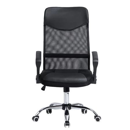 Cadeira Giratória Home Office Executive Preta Tela Mesh