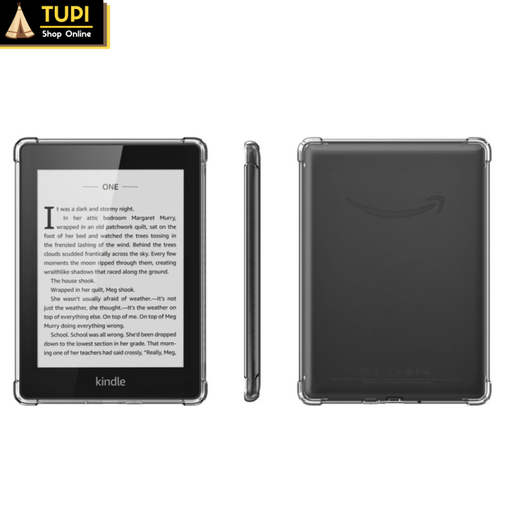 Capa Transparente Kindle Paperwhite 12/2024 + Película Protetora