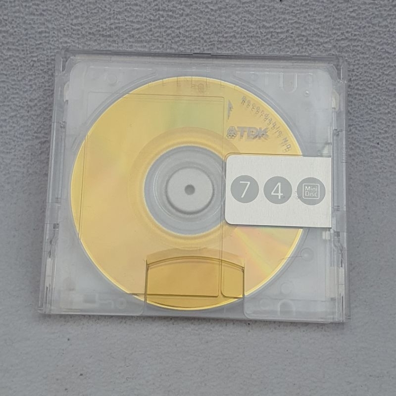 Mini Disc MD virgem música regravável TDK Japão | Shopee Brasil