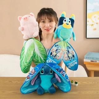 Pelúcia Bolsa Stitch Bluey Kuromi Fechecler 25cm Muito Lindo Entrega Imediata