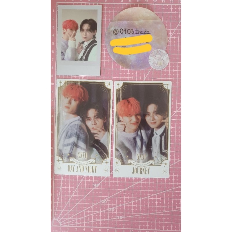 ATEEZ 4th membership fankit unit tarot cards e polaroid | Shopee