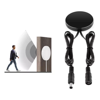 Interruptor Para Luz Led - Sensor / Detector De Presença Humana P/ Madeira Espelho Mármore Acrílico