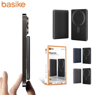 Basike Carregador Portátil 10000mAh Para Iphone Indução Magsafe Powerbank Battery Pack POW115