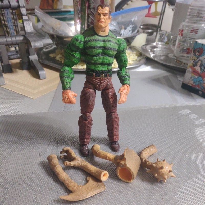 Boneco Homem Areia 2004 ToyBiz Spider-Man Classics Sandman