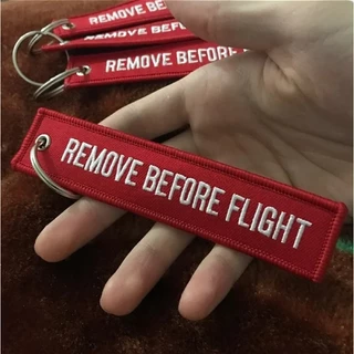 Promoção 5 Chaveiros Remove Before Flight - Aviação - 13cm