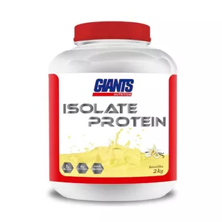 Isolate Protein 2kg Bcaa Glutamina Whey Giants Nutrition