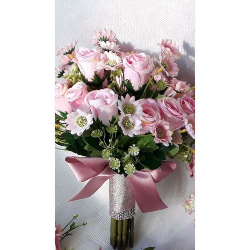 Buque Rosa,Buque de Rosas,Buque de Noiva,Buque para Noiva, | Shopee Brasil