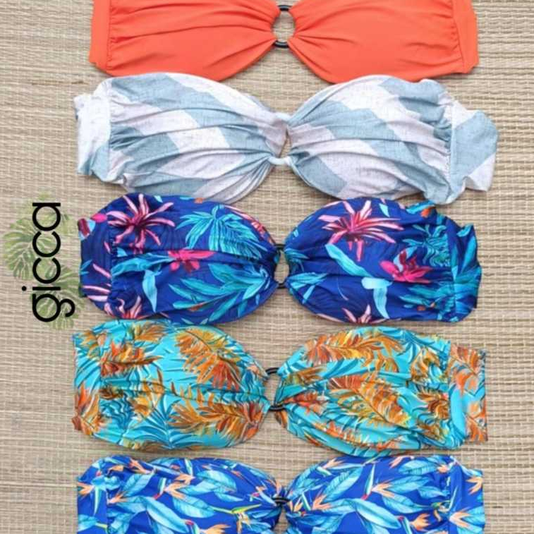 Biquíni parte de cima tomara que caia plus size, avulsa (com bojo e ...