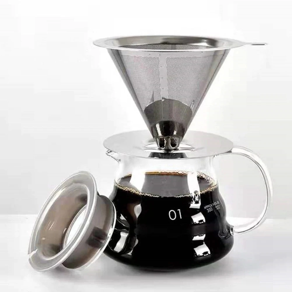 Cafe Filtro Coador Inox Reutilizavel Naoprecisa de papel