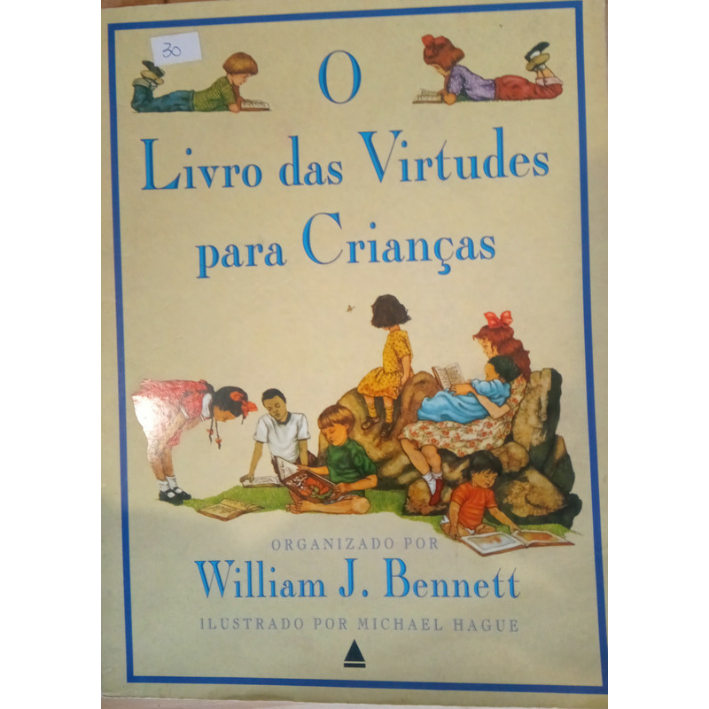 o livro das virtudes para crianças - william j. bennett | Shopee Brasil