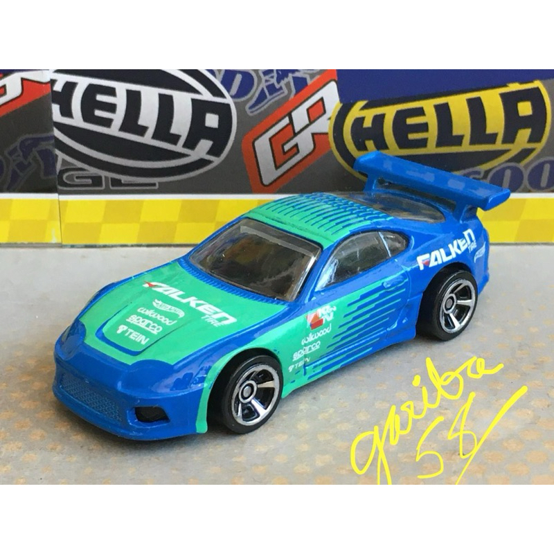HOT WHEELS '94 TOYOTA SUPRA FALKEN 2014 HW CITY NIGHTBURNERZ