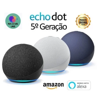 ALEXA ECHODOT 5ª GERAÇÃO ORIGINAL AMAZON