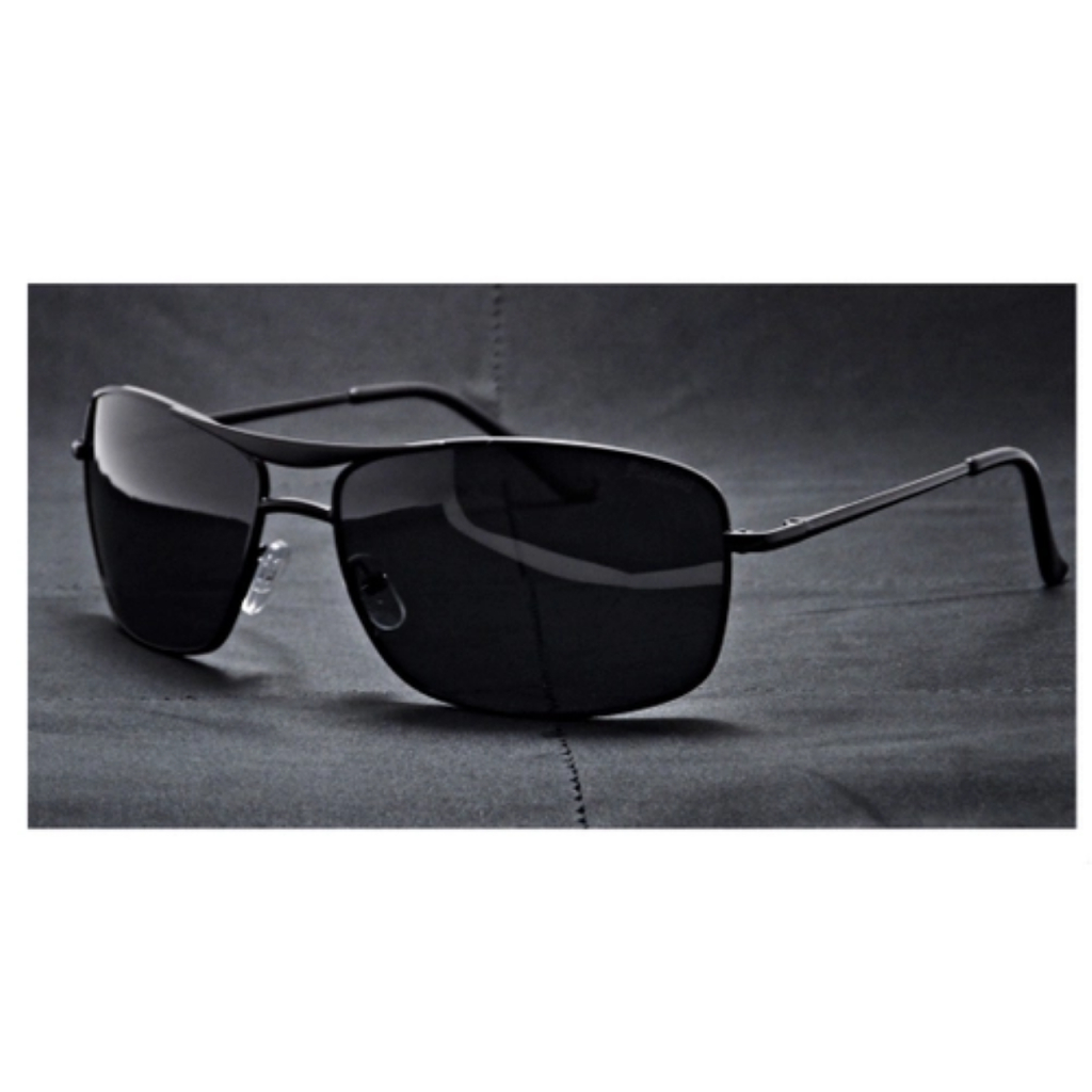 óculos masculino metal retangular do homem da moda | Shopee Brasil