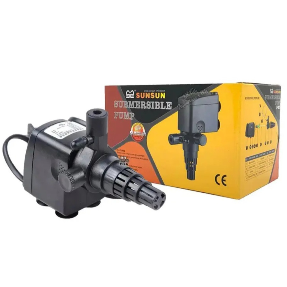 Bomba Submersa Sunsun Jp-025 1600 L/h Aquário Lago 35w Bomba Submersa Sunsun Jp-025 1600 L/h Aquário Lago 35w