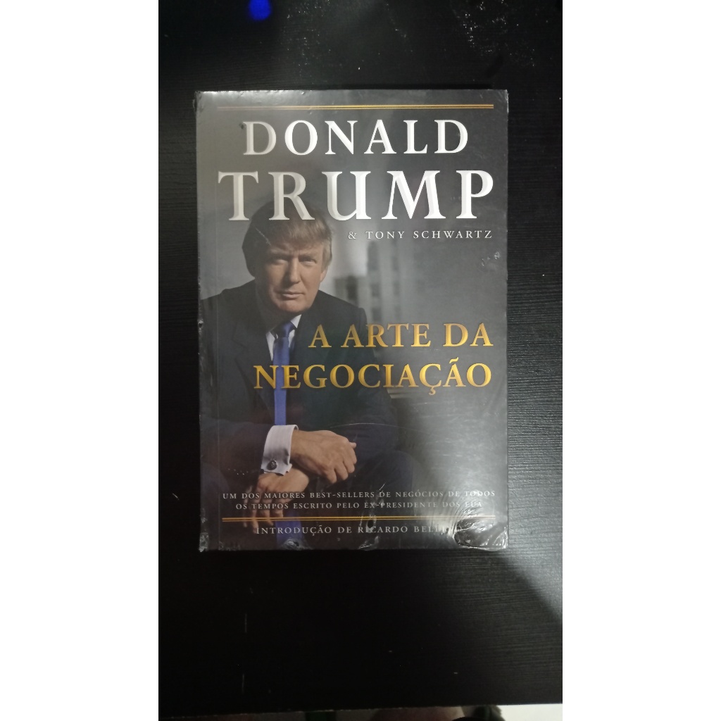 A arte da negociação Capa comum – por Donald J. Trump . Novo Lacrado ...
