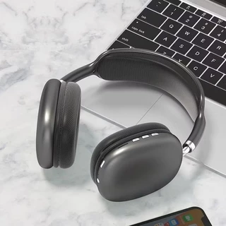 New Wireless Bluetooth Earphone Pop-up Real Apple Airpods Max 1:1 With Magnetic Suction Leather Case