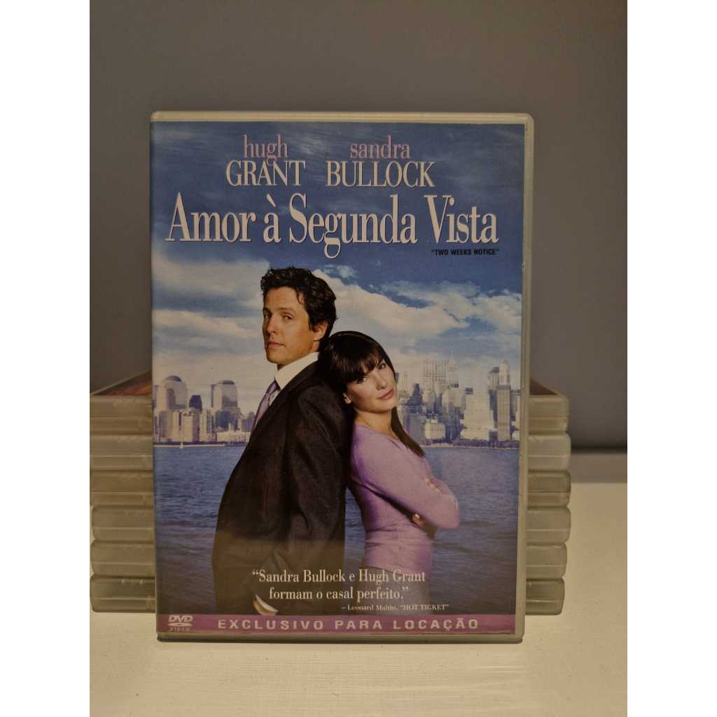 AMOR A SEGUNDA VISTA Hugh Grant Sandra Bullock DVD Original