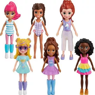 Boneca Polly Pocket Look Surpresa Roupa Acessórios 1un Mattel Sortido