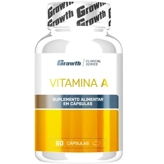 Vitamina A - 60 Cápsulas - Growth Supplements