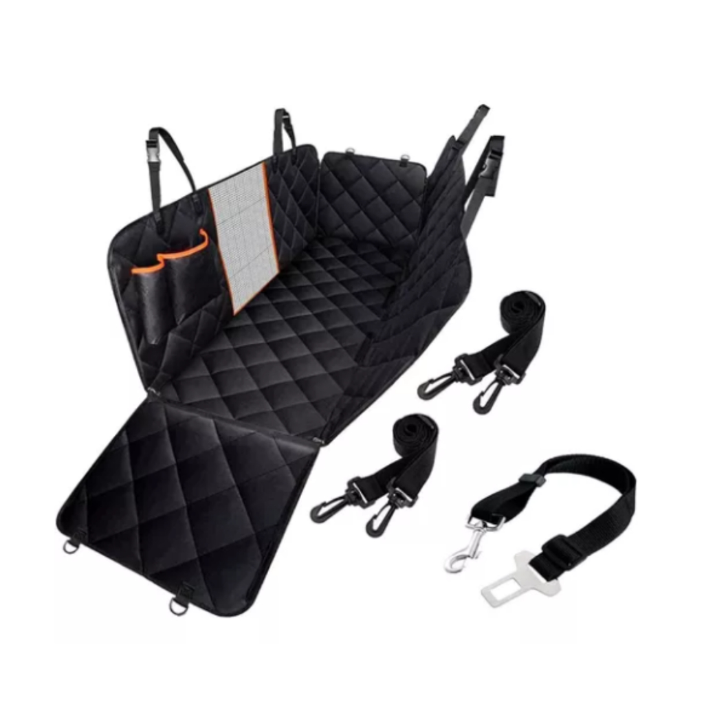 Capa Protetora Banco Carro Impermeável para Pet com Kit Cinto para o Pet