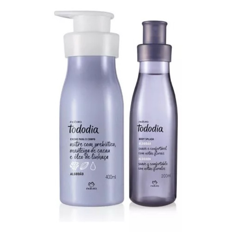 Kit Natura Tododia Algodão | Shopee Brasil