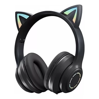 Fone De Ouvido Headset Sem Fio Gatinho Led Bluetooth B-19 H - Oriente