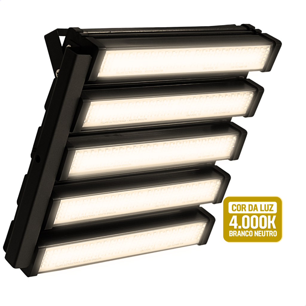 Refletor Modular para iluminar área externa de LED Bivolt Luz Branca ...